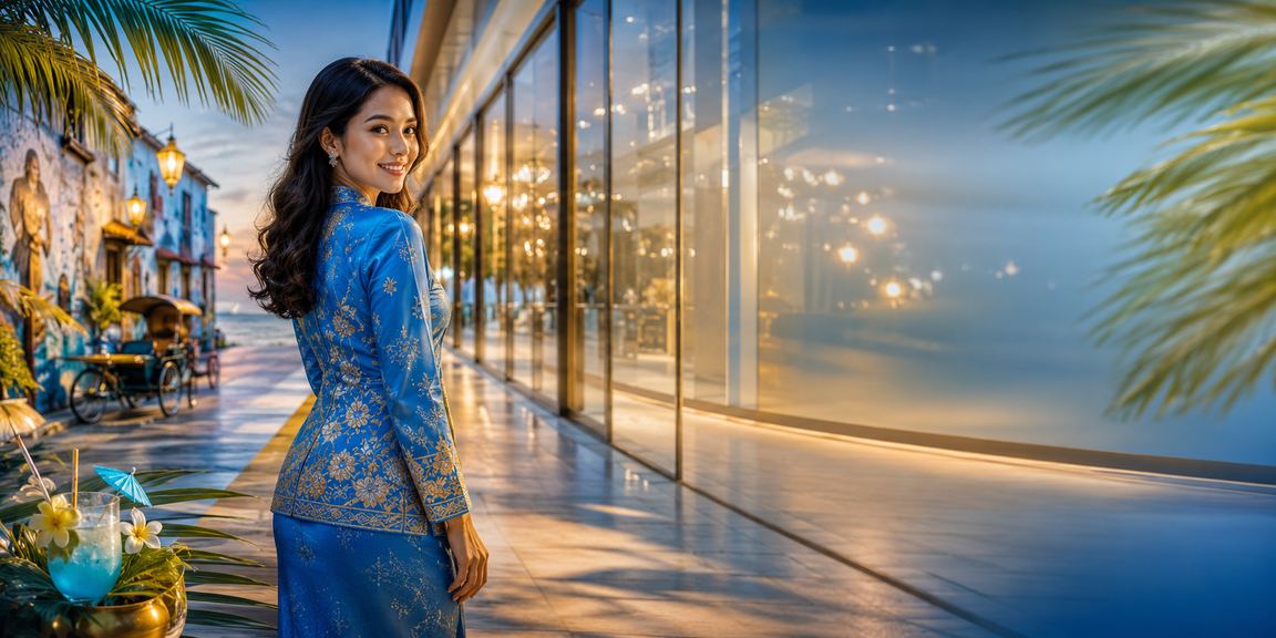 Pemain Pulau Pinang menikmati pertaruhan sukan dalam talian berpakaian baju kurung