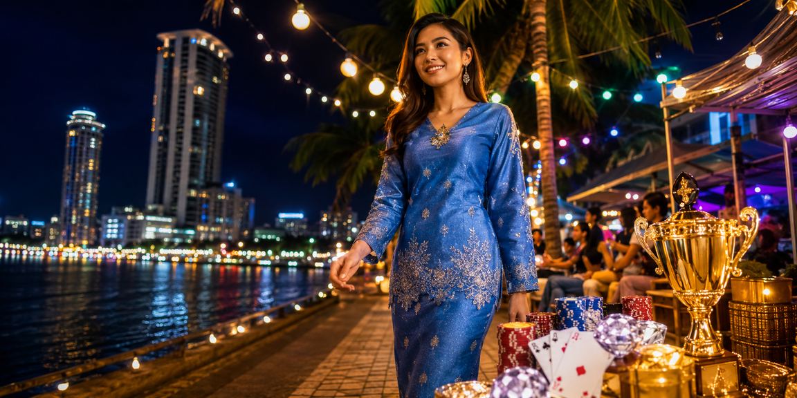 Remaja dalam pakaian baju kurung Pulau Pinang — peringatan perlindungan golongan bawah umur daripada akses perjudian dalam talian
